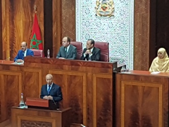 عرض حول أعمال المحاكم المالية أمام البرلمان من طرف السيد الرئيس الأول للمجلس الأعلى للحسابات يوليوز 2017