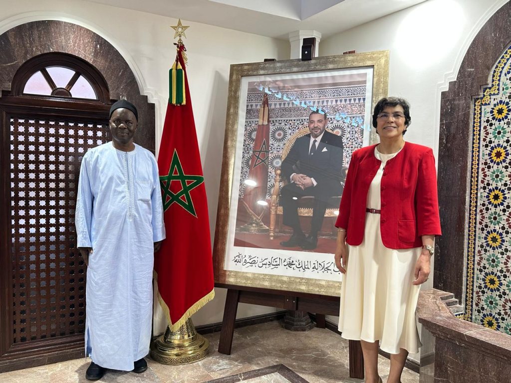 Madame le Premier Président de la Cour des Comptes s’entretient avec son homologue sénégalien