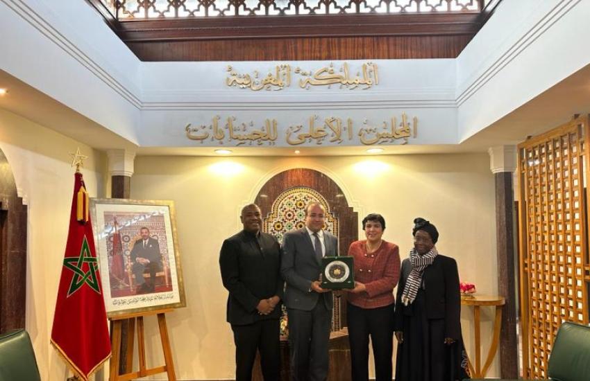 Visite du travail de la Banque Africaine de Développement (BAD) à la Cour des comptes