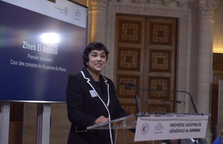 Madame le Premier Président souligne l’importance de placer l’exercice des compétences juridictionnelles dans le contexte de l’action publique