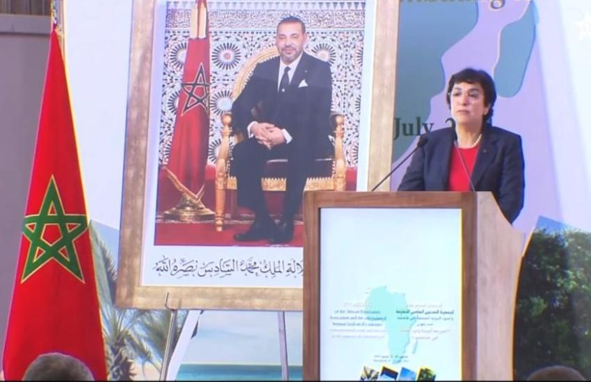 Participation de Madame le Premier Président aux travaux du colloque international sur la criminalité environnementale et le rôle de la justice pour lutter contre cette dernière, du 10 au 12 juillet à Marrakech