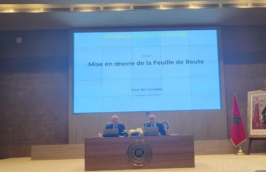 Cour des Comptes : Conférence sur le thème : « la réforme du système éducatif ».