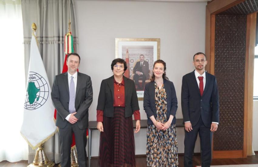 La Cour des comptes reçoit une délégation conjointe de l’INTOSAI et de l’OCDE pour une étude mondiale sur l’indépendance des Institutions Supérieures de Contrôle (ISC)