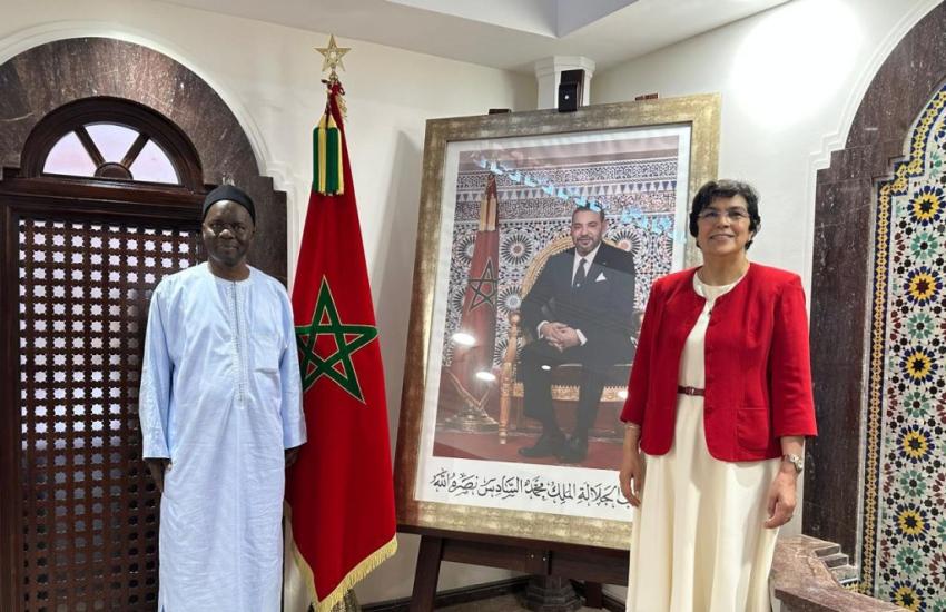 Madame le Premier Président de la Cour des Comptes s’entretient avec son homologue sénégalien