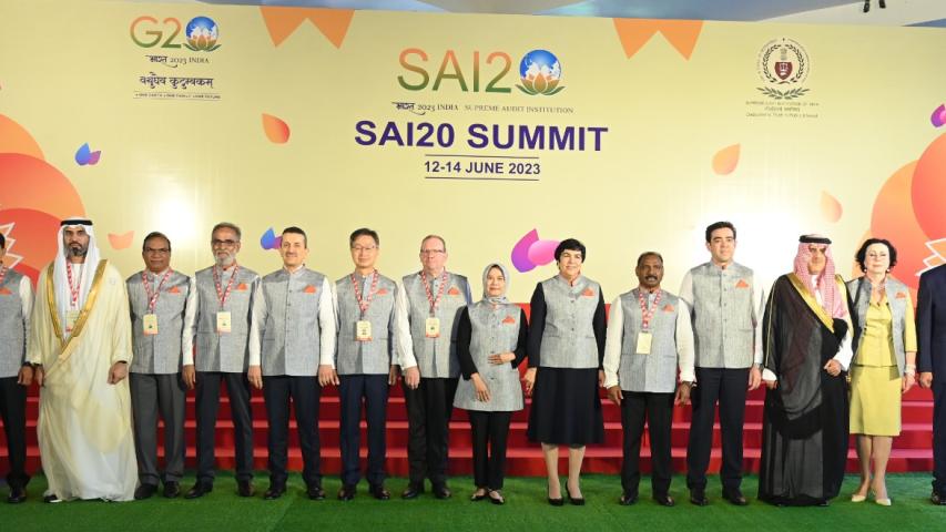 La Cour des comptes prend part au Sommet des institutions supérieures de contrôle des finances publiques du G20