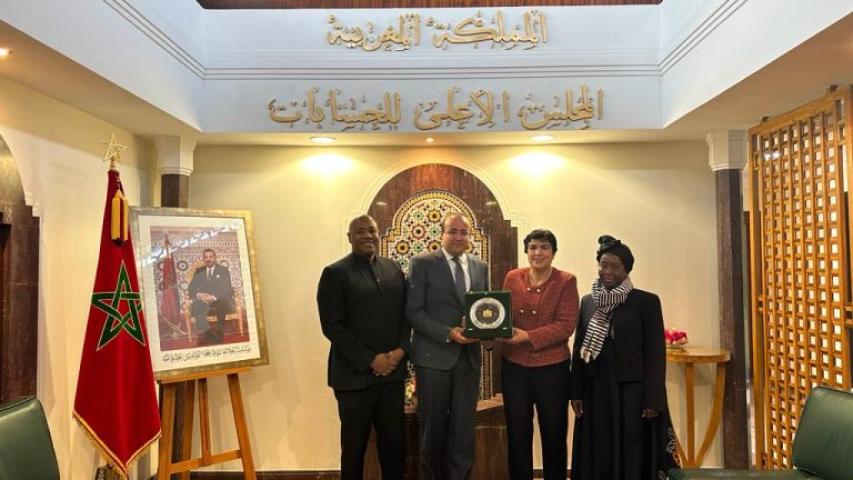 Visite du travail de la Banque Africaine de Développement (BAD) à la Cour des comptes