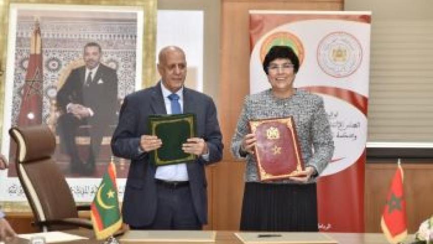 Signature d’un mémorandum d’entente entre la Cour des comptes du Royaume du Maroc et la Cour des comptes de la République Islamique de Mauritanie