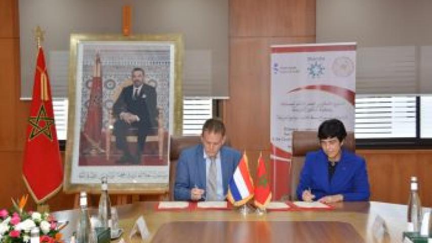 Signature d’un mémorandum d’entente entre la Cour des Comptes du Royaume du Maroc et la Cour d’Audit des Pays Bas