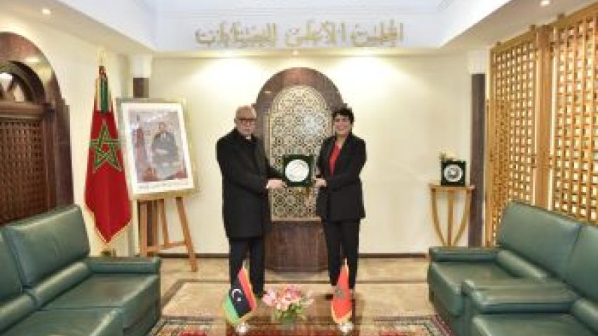 Visite de travail de l autorité de contrôle administratif au Libye à la cour des comptes